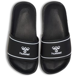 hummel Pool Slide Badelatschen Kinder 2114 - black/white 27