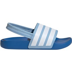 adidas Adilette Estrap Badelatschen Kinder JR5332 - clear sky/cloud white/bright royal 28