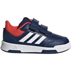 adidas Tensaur Hook and Loop Sneaker Kinder JH9528 - dark blue/cloud white/bright red 26