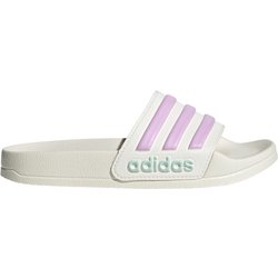 adidas Shower adilette Badelatschen Kinder JP5784 - off white/bliss lilac/halo mint 32