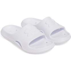 UNDER ARMOUR Locker V Slides Badelatschen Damen 100 - white/white/white 39