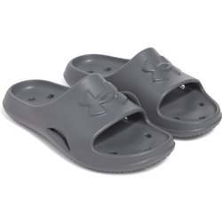UNDER ARMOUR Locker V Slides Badelatschen Herren 025 - castlerock/castlerock/anthracite 45