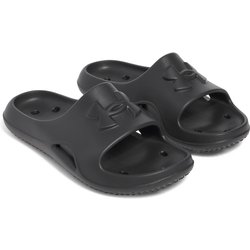 UNDER ARMOUR Locker V Slides Badelatschen Herren 001 - black/black/black 47.5
