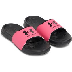 UNDER ARMOUR Ignite Select Badelatschen Mädchen 002 - black/super pink/black 36