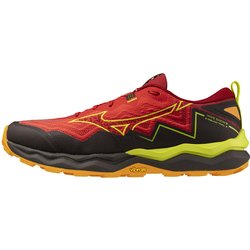 Mizuno Wave Daichi 9 Trailrunning-Schuhe Herren 03 - high risk red/evening primrose/bright marigold 44