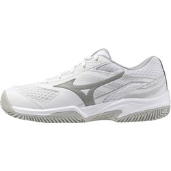 Mizuno Break Shot 5 CC Tennisschuhe Damen 03 - white/ultimate gray/harbor mist 40.5