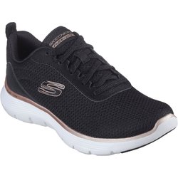 SKECHERS Flex Appeal 5.0 Uptake Fitnessschuhe Damen BKRG - schwarz 37