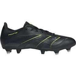 adidas Predator League SG Stollen-Fußballschuhe JI1130 - core black/carbon/lucid lemon 42 2/3