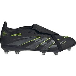 adidas Predator Elite FG Fußballschuhe Kinder JR4537 - core black/iron met./lucid lemon 38 2/3