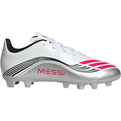 adidas F50 Messi Club FG/MG Fußballschuhe Kinder JP7457 - cloud white/lucid red/silver met. 29