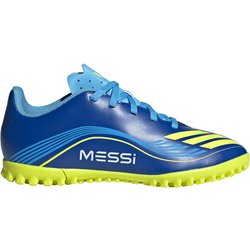 adidas F50 Messi Club TF Multinocken-Fußballschuhe Kinder JR4427 - team royal blue/solar yellow/semi blue burst 32