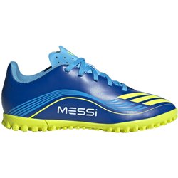 adidas F50 Messi Club TF Multinocken-Fußballschuhe Kinder JR4427 - team royal blue/solar yellow/semi blue burst 33
