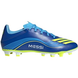 adidas F50 Messi Club FG/MG Fußballschuhe JP7444 - team royal blue/solar yellow/semi blue burst 44 2/3