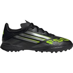 adidas F50 League TF Multinocken-Fußballschuhe Kinder JH9999 - core black/iron met./lucid lemon 30.5