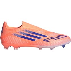 adidas F50 League Laceless FG/MG Fußballschuhe JH7735 - beam orange/lucid blue/cloud white 48 2/3