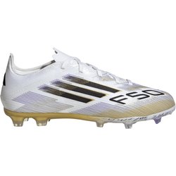 adidas F50 Elite FG Fußballschuhe Kinder JH7713 - cloud white/core black/gold met. 31