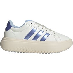 adidas Grand Court Platform Sneaker Damen JR0706 - off white/blue spark met./wonder white 41 1/3