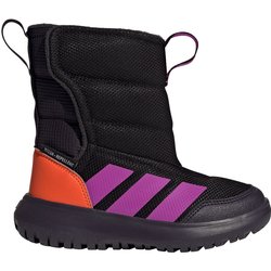 adidas Sportswear Winterplay I Stiefel Kinder JQ2633 - core black/purple burst/impact orange 32
