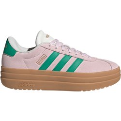 adidas Sportswear VL Court Bold Plateau Sneaker Damen JP6916 - clear pink/court green/core white 37 1/3