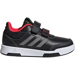 adidas Tensaur Hook and Loop Sneaker JQ2869 - core black/iron met./lucid red 31.5