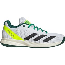 adidas Performance Courtflash Pickleball Tennisschuhe Herren JQ0695 - cloud white/core black/collegiate green 48