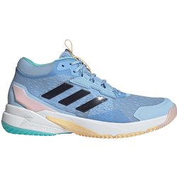 adidas Crazyflight 6 Mid-Top Hallenschuhe Damen HP7032 - glow blue/shadow navy/flash aqua 38 2/3