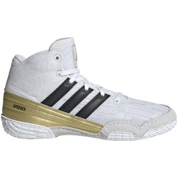 adidas Performance Speedex Ringerstiefel Jungen JQ4980 - cloud white/core black/gold met. 38 2/3
