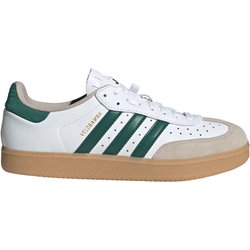 adidas Velosamba Leather Fahrradschuhe Herren JQ2324 - cloud white/collegiate green/wonder beige 43 1/3
