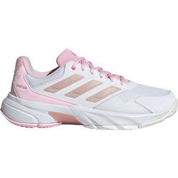 adidas Courtjam Control 3 Tennisschuhe Damen JP9739 - cloud white/silver met./lucid pink 37 1/3