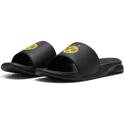 PUMA BVB Borussia Dortmund Softride Teamcat Pantoletten 01 - PUMA black/faster yellow/victory gold 38
