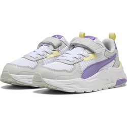 PUMA Trinity Lite AC+ Sneaker Kinder 18 - PUMA white/lavender alert/glacial gray 33