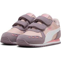 PUMA Cabana Racer Sl 20 Baby-Sneaker mit Klettverschluss 22 - mauve mist/puma white/plum jam 26
