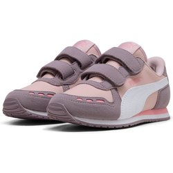 PUMA Cabana Racer SL 20 PS Sneaker mit Klettverschluß Kinder 22 - mauve mist/puma white/plum jam 34.5
