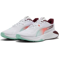 PUMA PWR Hybrid Trainingsschuhe Damen 13 - PUMA white/ruby shimmer/mint melt/glowing red 36