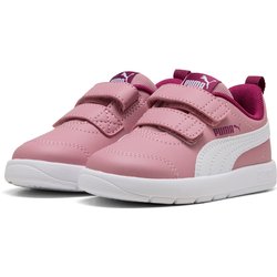 PUMA Courtflex V3 Baby-Sneaker mit Klettverschluss 15 - poised pink/puma white/berry 21