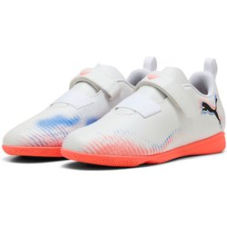 PUMA Future 8 Play IT Fußballschuhe Kinder 01 - PUMA white/PUMA black/glowing red 26