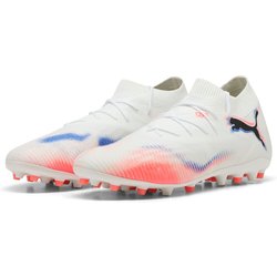 PUMA Future 8 Match MG Fußballschuhe 01 - PUMA white/PUMA black/glowing red 46.5
