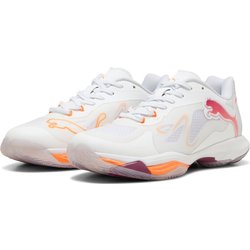 PUMA Vantage Nitro Handballschuhe Damen 01 - PUMA white/berry/heat fire/lilac crush 39