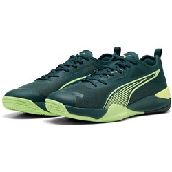 PUMA Eliminate Nitro 4 Handballschuhe 01 - green terrain/fizzy light 47