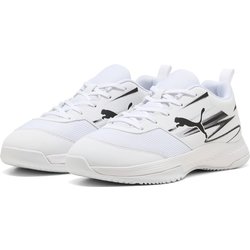 PUMA Varion II Hallenschuhe Kinder 11 - PUMA white/PUMA black 36