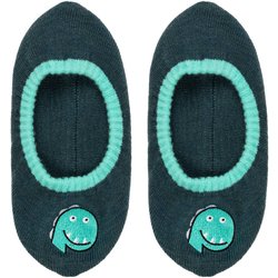 2er Pack s.Oliver Hygge Motif Slipper Hausschuhe Kinder 6700 - blue coral 33-36