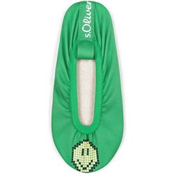 s.Oliver Sustainable Gymnastik Schläppchen Kinder 7527 - fern green 33-34
