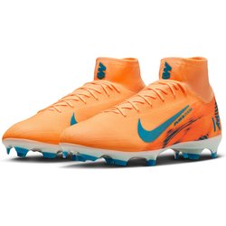 NIKE Mercurial Superfly 10 Pro Kylian Mbappé FG Fußballschuhe Herren 801 - melon tint/neo turq-igloo 41