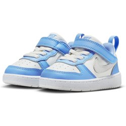 NIKE Court Borough Low Recraft Baby-Sneaker 128 - summit white/vast grey-cobalt pulse 25