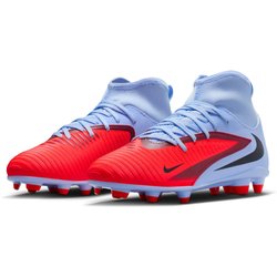 NIKE Jr. Phantom 6 Club FG/MG Fußballschuhe Kinder 400 - royal tint/bright crimson 35