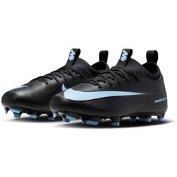 NIKE Jr. Mercurial Vapor 16 Academy FG/MG Fußballschuhe Kinder 001 - black/ice blue 36.5