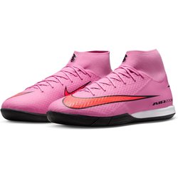 NIKE Mercurial Superfly 10 Academy IC Fußballschuhe Herren 600 - magic flamingo/black-total crimson 41