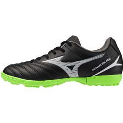 Mizuno Monarcida Neo III Select AS Multinocken-Fußballschuhe Kinder 02 - black/neon green 38