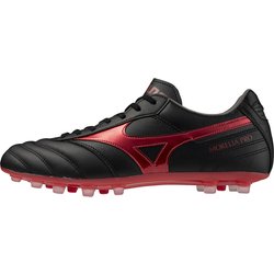 Mizuno Morelia II Pro AG Fußballschuhe 00 - black/morelia 40th red/black sand 41