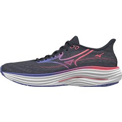 Mizuno Wave Rider 29 Laufschuhe Damen 21 - odyssey gray/iris bloom/calypso coral 42